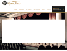 Tablet Screenshot of mindenoperahouse.com